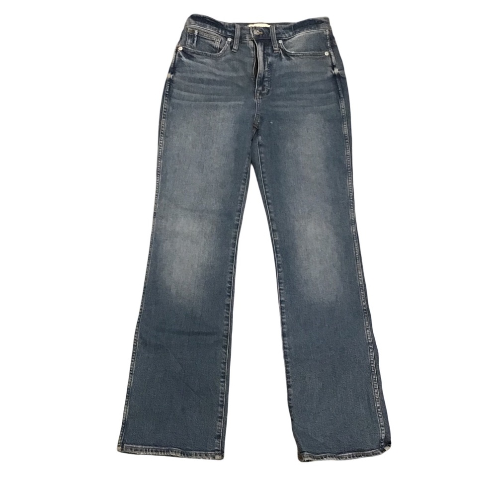 Women’s MADEWELL 90’s High Rise‎ Bootcut Jeans waist 26 medium wash stretchy